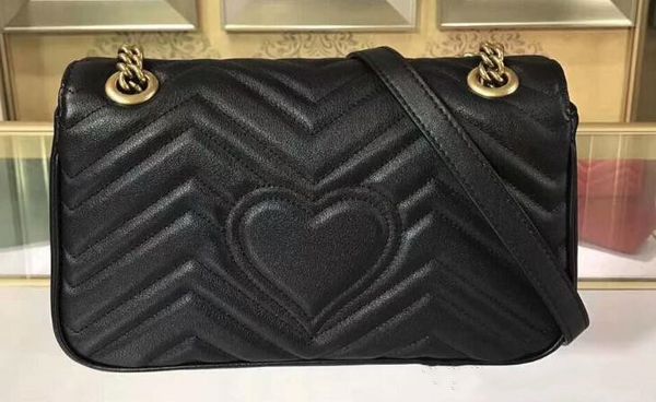 

женщины 443497 26см marmont matelassé реальной кожи сумка, антик-тонированный аппаратные средства, закрытие закрылков пружины, с коробкой