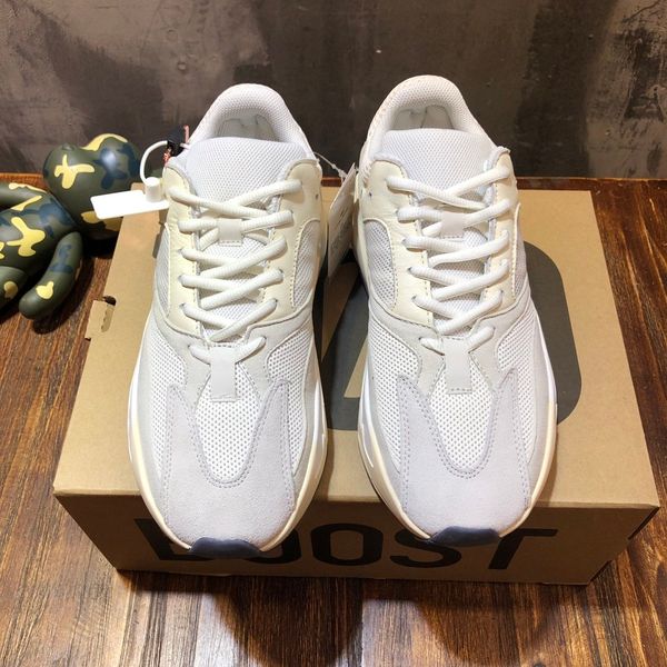 

2019 chain reaction luxury designer shoes men women sneakers runner snow leopard black white suede leather fashion women trainers shoes