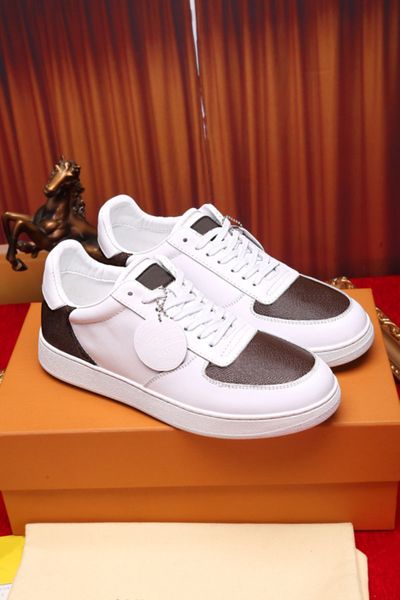 

дизайнерская обувь mens casual обувь 2019 новый бренд дешевле модные площадки бегки racer luxury shoes 38-46, Black