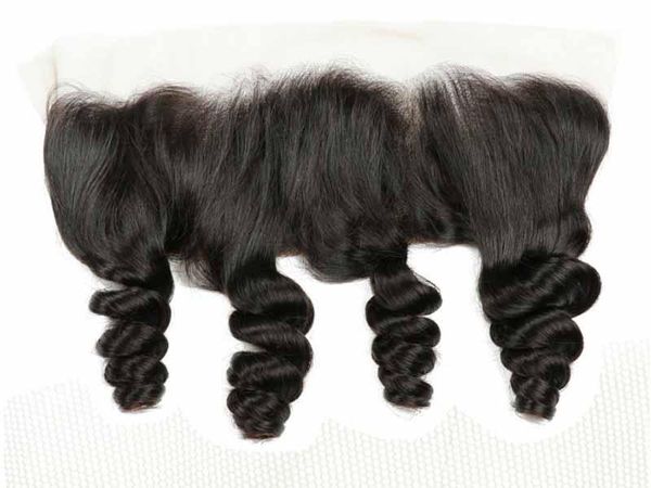 Malaysian Loose Wave Human Hair Lace Frontal Brazilian Straight