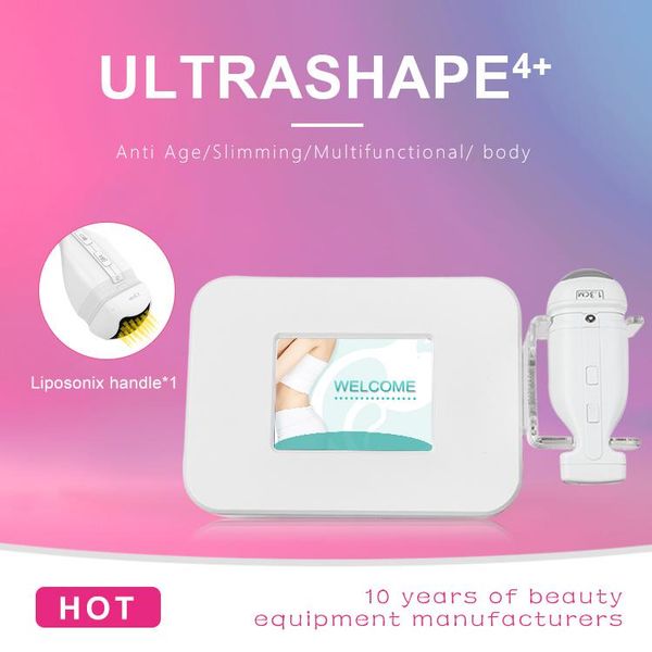 

portable liposonix weight loss machine hifu body slimming body shaping machine 500 s 0.8&1.3 cartridges 576 spots effectivly