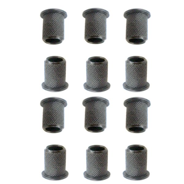 

12x black guitar body string clamps for e guitar accessories