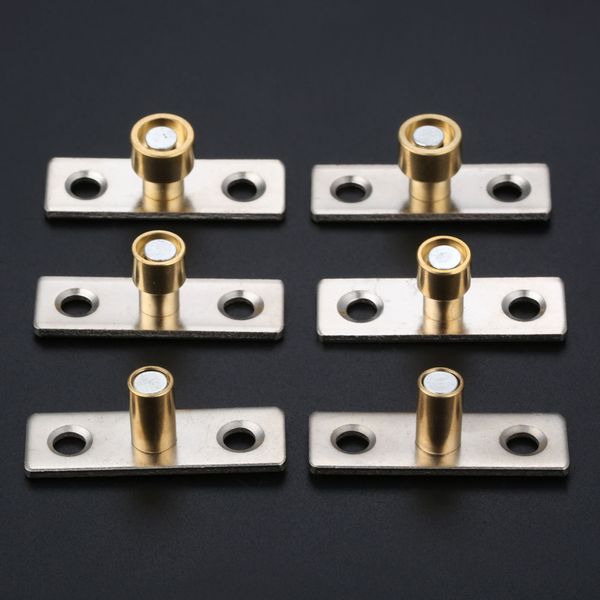 2pcs Wooden Door Sliding Guide Locator Stopper Cabinet Drawer