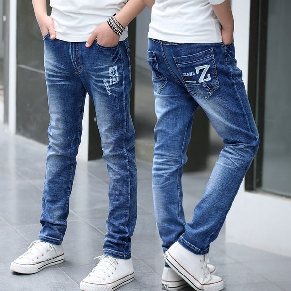 

zyt early yang 2019 middle big slim zyt early yang boy 2019 middle and big boy and jeans slim jeans, Blue