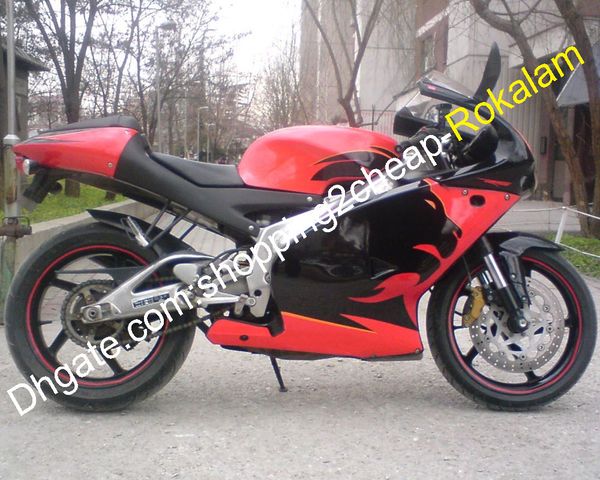 

for aprilia rs125 rs 125 fairings black red sports motorbike fairing kit 2001 2002 2003 2004 2005 01 02 03 04 05