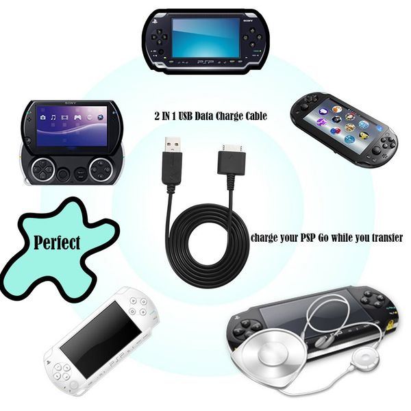 

new 2 in 1 usb данне заѬднй кабел дл psp go заѬдное ђѬойво usb кабел пеѬедаи дан