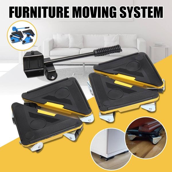 

stable furniture moving system with lifter tool and 3wheels furniture moving heavy stuffs tool home utilities accessories