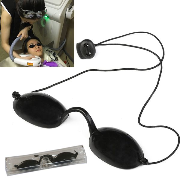 EG001 Eyepatch Proteção a laser Óculos de proteção LASER LED Proteção de luz Proteção de segurança Óculos de segurança IPL Beleza Clínica Paciente Beleza Salão Usar Black Syeshield