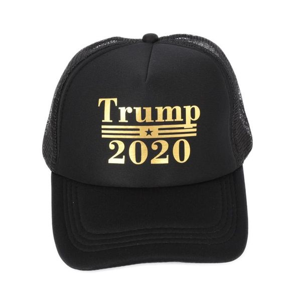 

running cap women & men presidential trump election 2020 net hats embroidered peaked caps breathable quick-drying duckbill caps, White