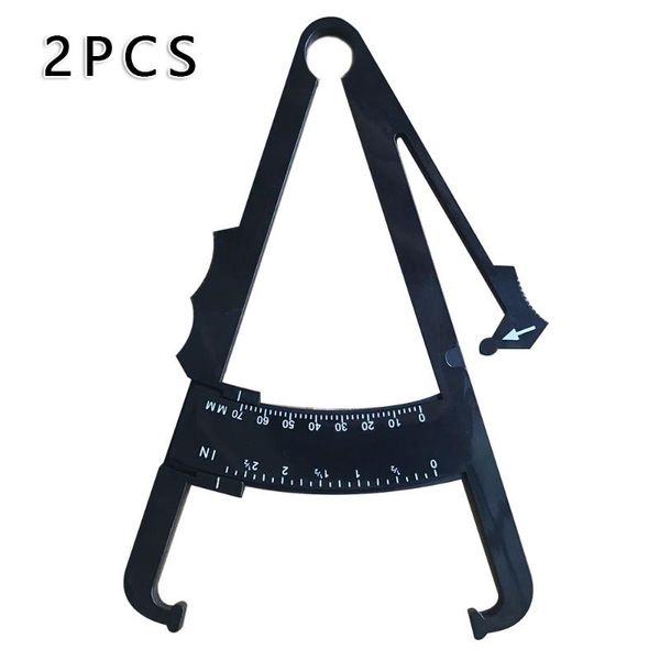 

skinfold body fat caliper thickness measuring abs 17*11cm 2pcs body fat