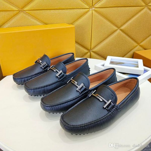 

fashion luxury designer men's dress shoes classic mens casual shoes genuine leather driving shoes mens loafers size 38-45, Black;white