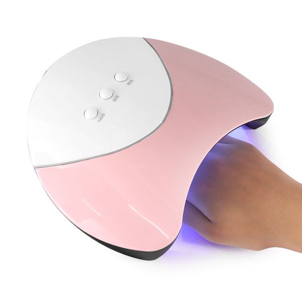 

nail dryers manicure potherapy machine 24w intelligent induction led dryer uv gel polish lamp baking third-gear timing nails tools
