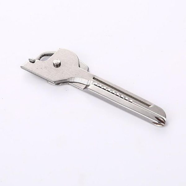 

multifunctional utility key tool 6 in1 pockets keychain outdoor tool multi tools for auto camping slc88