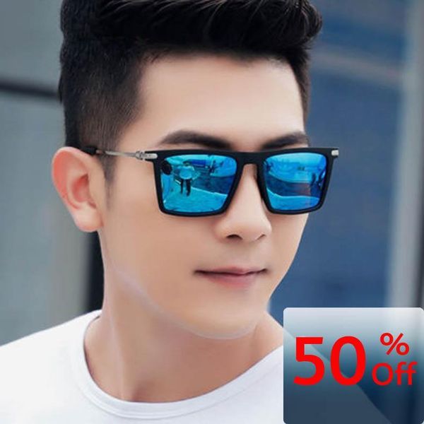 

square sunglasses mi-snail european classic retro sunglasses 2020 new street beatdr27, White;black