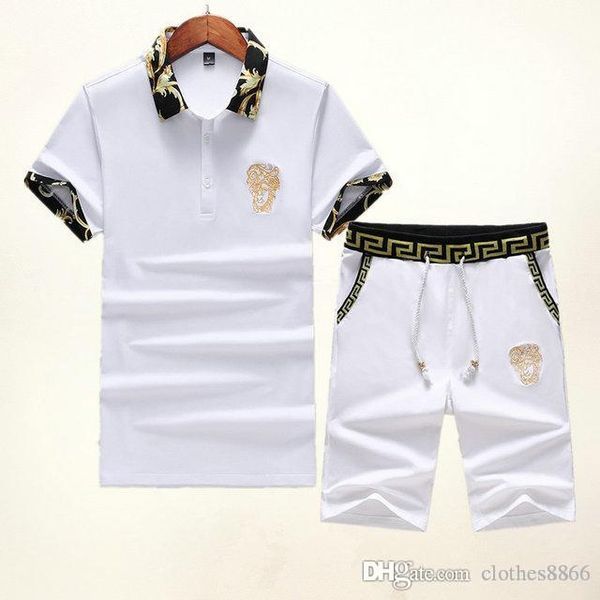 

дизайнер tracksuit men luxury потовые костюмы осень марка мужские medusatracksuits jogger костюмы куртка + брюки мужчины костюм тренировочны, Gray