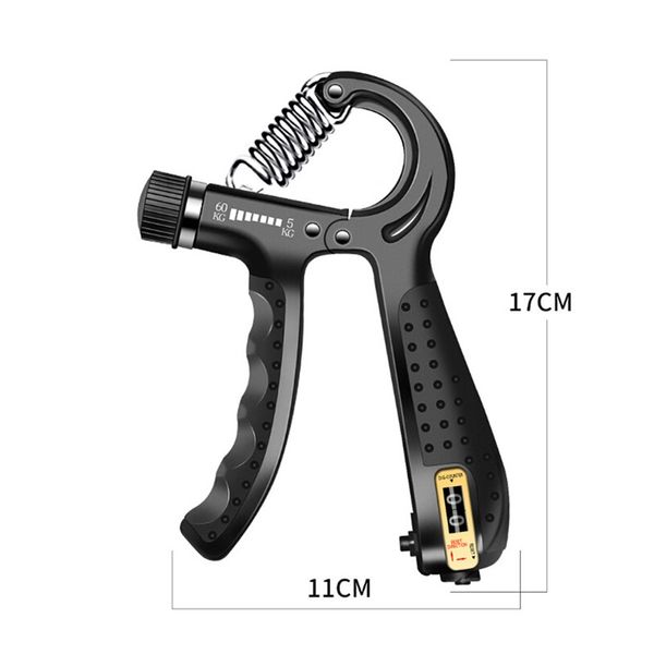 

adjustable handle strengthener counter finger gym muscle fitness training wrist gripper hand exercise hand grips