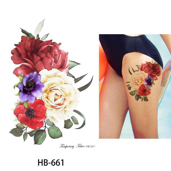 Acheter Temporaire Autocollants De Tatouage Hommes Bras Art Flash Tatouages Femmes Géométrique Lune Ancre Faux Tatouage Dreamcatcher Bikini