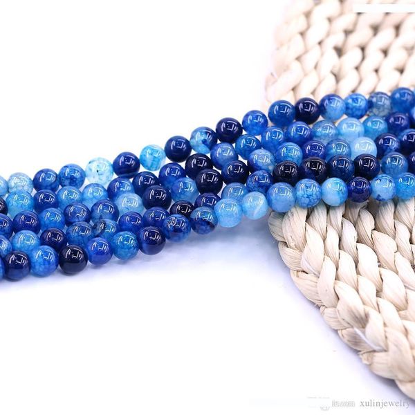 

blue dragon veins agate beads 4mm 92pcs strand natural stone bead wholesale 15 inch strand per set, Black