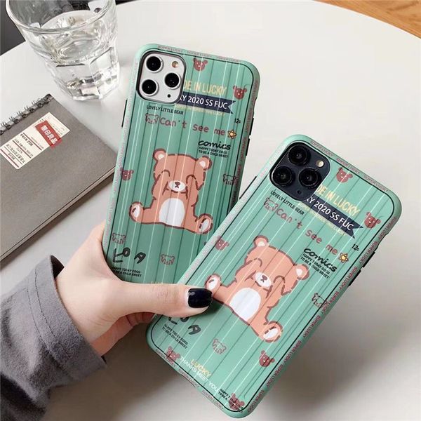 

luxury 3d carton animal cover for iphone 11 pro max case for iphone xr x xs max 7 8 6 6s plus phone case soft tpu coque funda