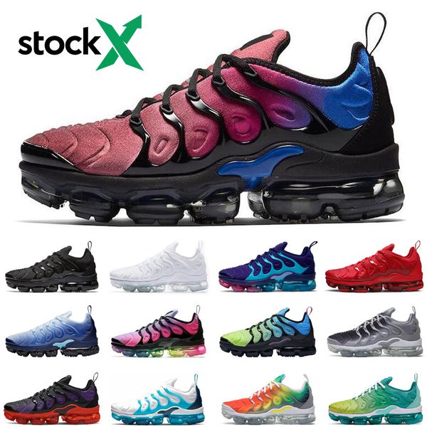 

nike air vapormax 2020 тн плюс неон запас х мужчин женщин кроссовки тройной черный быть истинный закат радуги спортивные мужские женские тре, White;red