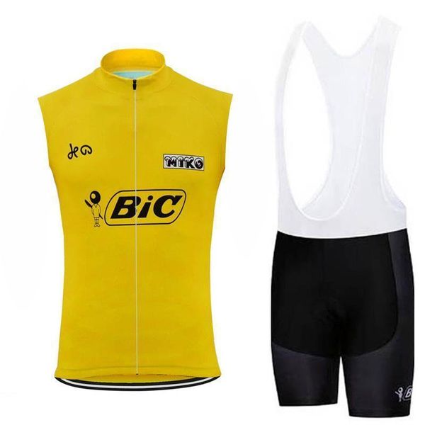 

2020 bic sleeveless cycling jersey set mountain bicycle cycling clothing suit breathable cycling maillot ropa ciclismo hombre, Black;blue