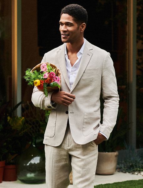 

2020 latest coat pant designs men suits slim fit notch lapel blazer groom wedding tuxedos 2 pieces party dinner jacket pants suits sets, Black;gray