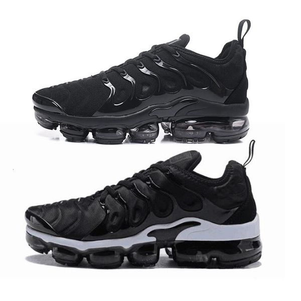 

новые поступления новый tn plus оливковый в металлическом белом серебристом colorways обувь для бега мужской обувной набор тройной черный му