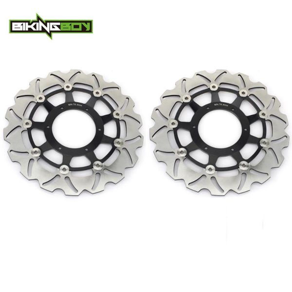 

bikingboy front brake discs rotors disks cb 1000 r 08-20 cb1000r abs 09-16 cb 1300 f f3 sf superfour 03-06 1284 03-08 cb1300s