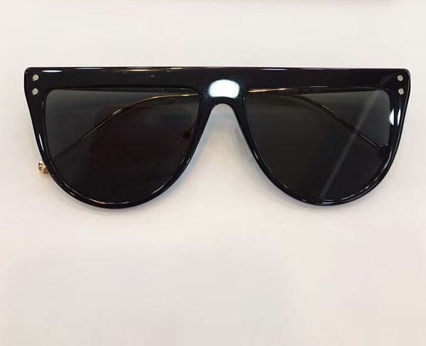 

black flat sunglasses black shaded lenses glasses women designer sunglasses shades eyewear new with box, White;black