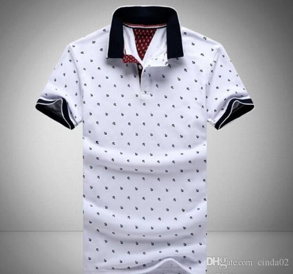 

распродажа новых мужских печатных рубашек 100% хлопок с коротким рукавом camisas стенд воротник мужской рубашки m-3xl, White;black