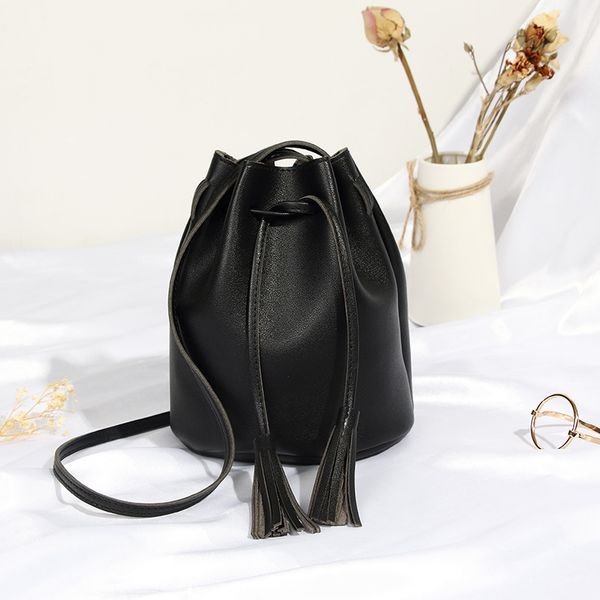 

women bag korea style bucket bag new shoulder messenger mini