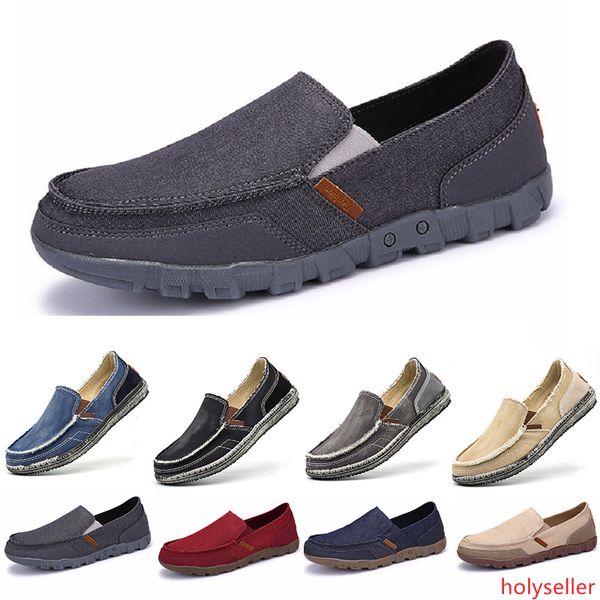 

men s casual shoes espadrilles triple black white beige wine red khaki breathable outdoor jogging walking shoes main1