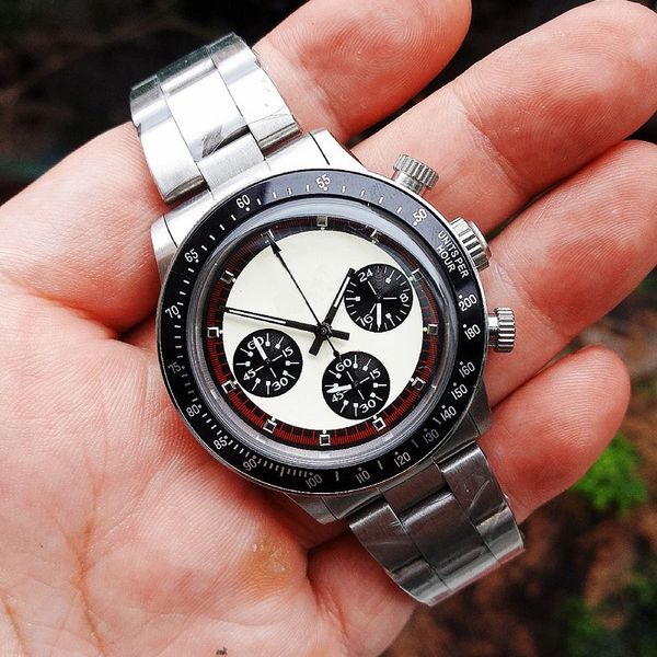 

мђжкие chronograph vintage perpetual paul newman понкий кваѬевй из неѬжавеей али meless али, Slivery;brown
