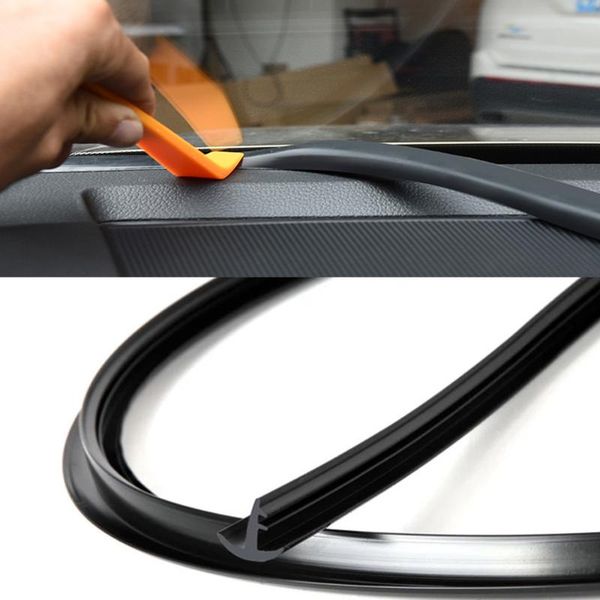 

1.6m dashboard car rubber seal sound insulation weatherstrip edge trim noise insulation car door gap sealing strip accessories