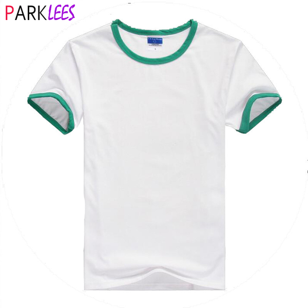 

brand contrast color couple baseball t shirt men women 2020 summer short sleeve o neck tee shirt homme casual hipster streetwear, White;black