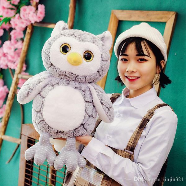 

30cm plush toy owl pillow cartoon children rag doll plush doll super soft stuffed animals owl dolls kids birthday gift