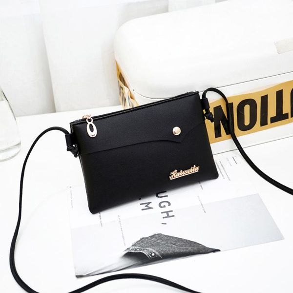 

40 shoulder bag women korean style kawaii mobile phone crossbody bags single shoulder bag rivets oblique cross letter