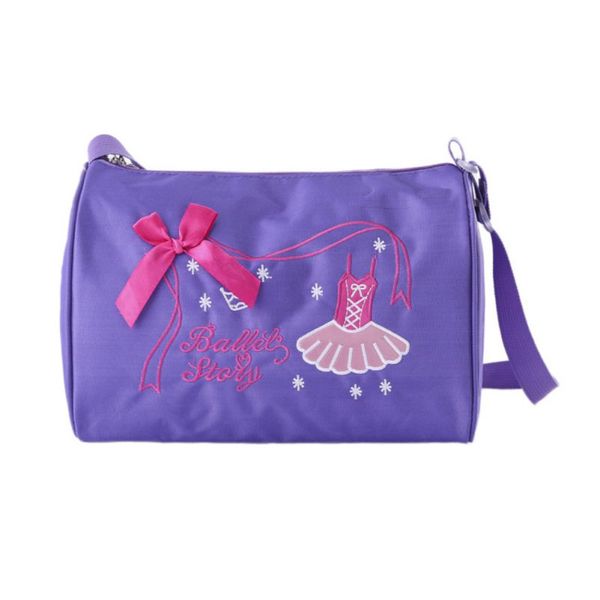 

2019 casual cute handbags children's dance bag shoulder girls latin dance bags ballet diagonal packages