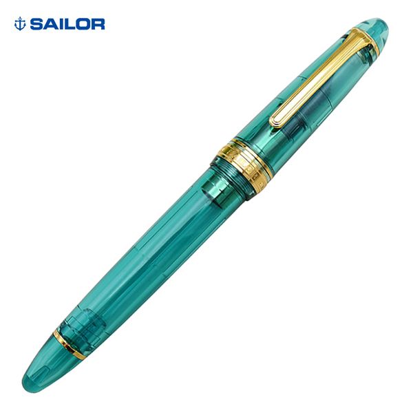 

sailor japan limits bright mirror blue 21k nib edition fountain pen gift