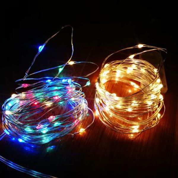 

3m 30leds 2a battery operated led string mini led copper wedding wire string fairy light christmas xmas home party decoration 9color