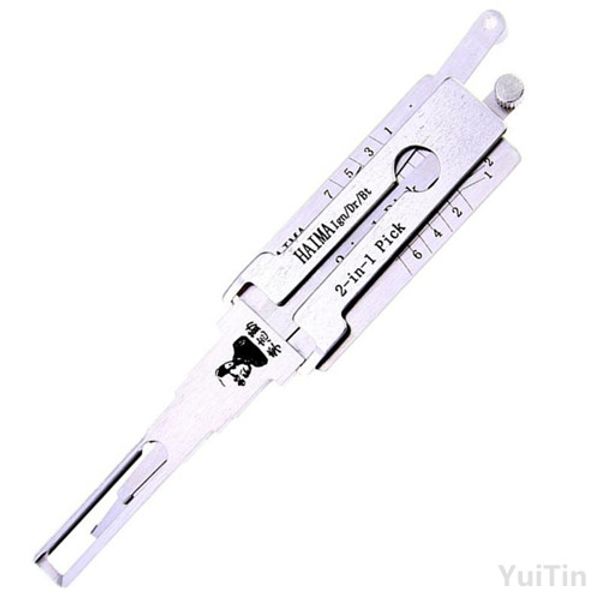 

Hot LISHI HAIMA 2 in 1 Auto Pick and Decoder Locksmith Tools Auto Locksmith Tools to Open Car Door