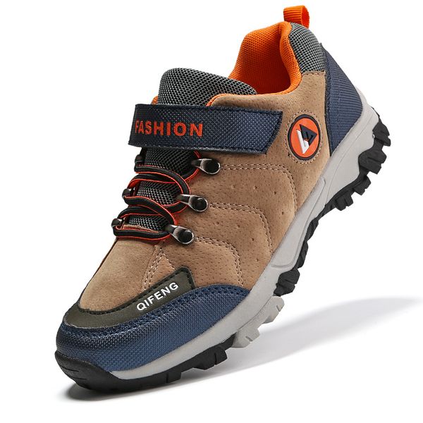 

sneakers kids outdoor hiking shoes non-slip casual shoes boys leather waterproof running sport tenis infantil autumn