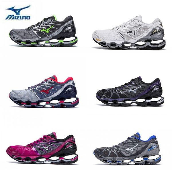 

2019 Summer Mizuno Wave Prophecy 7 Men Designer Sports Running Shoes Original High Quality Mizunos 7s Mens Trainers Sneakers Shoes Size36-45
