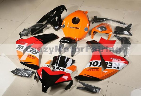 2008 2009 2010 2011 Fit for HONDA CBR1000RR Injection mold Fairing Bodywork Plastic Orange