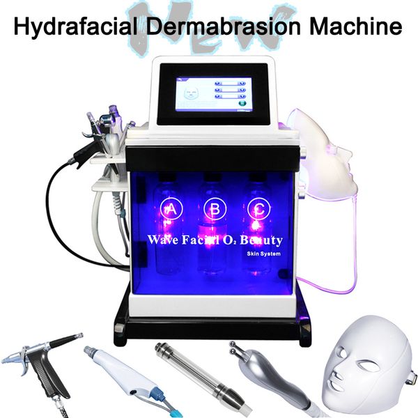 

facial machine hydro microdermabrasion hydra water dermabrasion skin relaxation machine rf face lift machine for home use with pdt mask