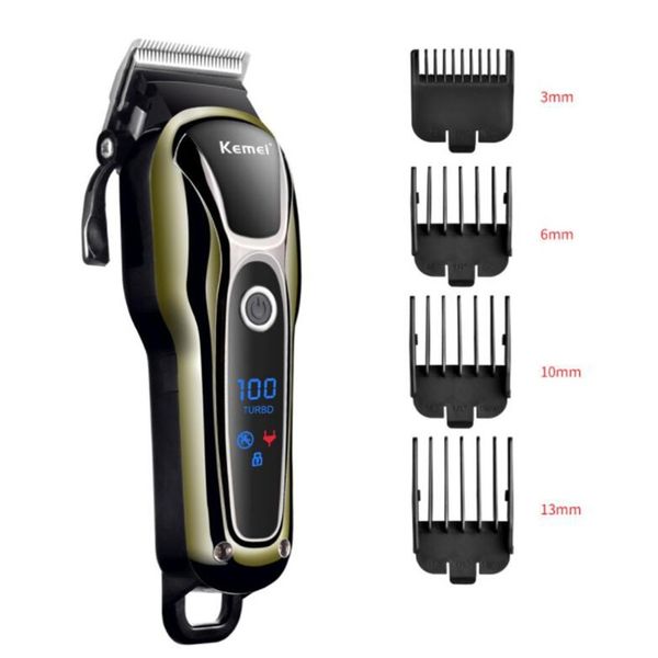 

turbo professional hair clipper corded cordless hair trimmer for men electric cutter hair cutting machine haircut barber tool qezpg
