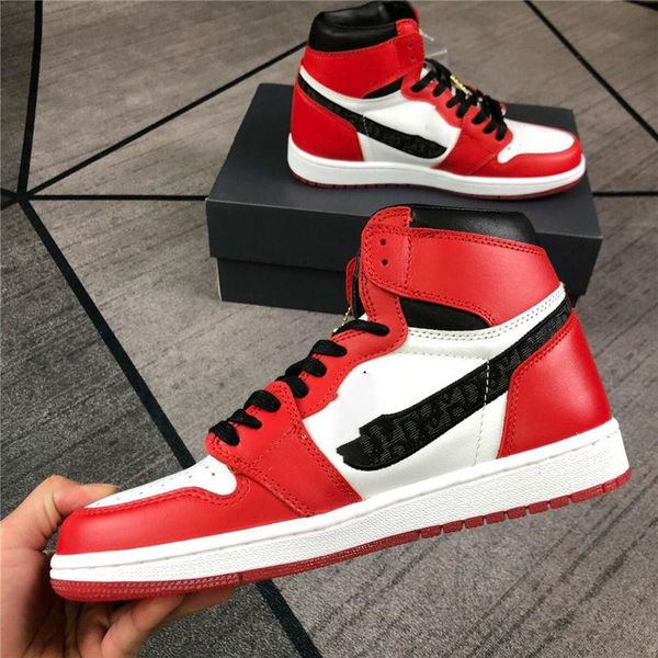 

2020 новй Ѭви ко мђжка бакеболна обђв кѬоовки 1 1s suede brown мђжин мал, Black;red