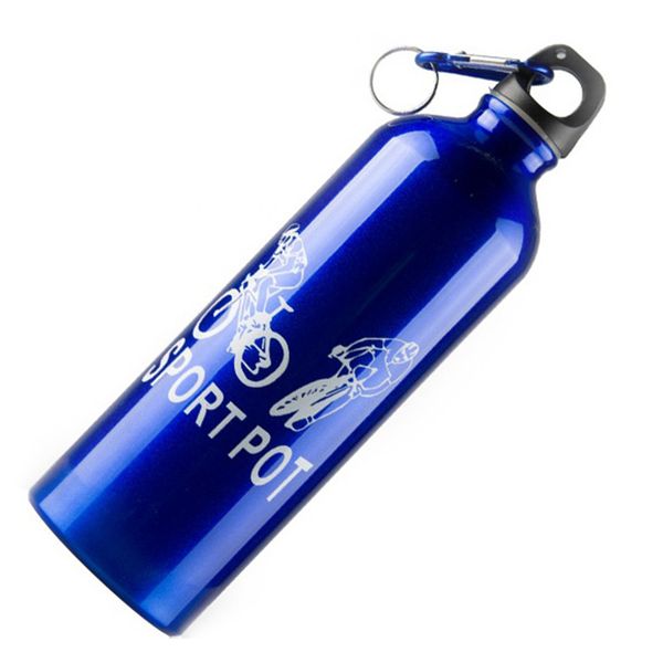 

750ml outdoor portable sports bicycle aluminum alloy water bottlecycling camping mtb racing bicycle sports kettle 4 colors