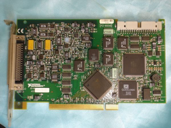 

100% tested work perfect for ni pci-6024e