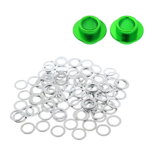 

skateboard hardware set truck washers speed rings and bearing spacers